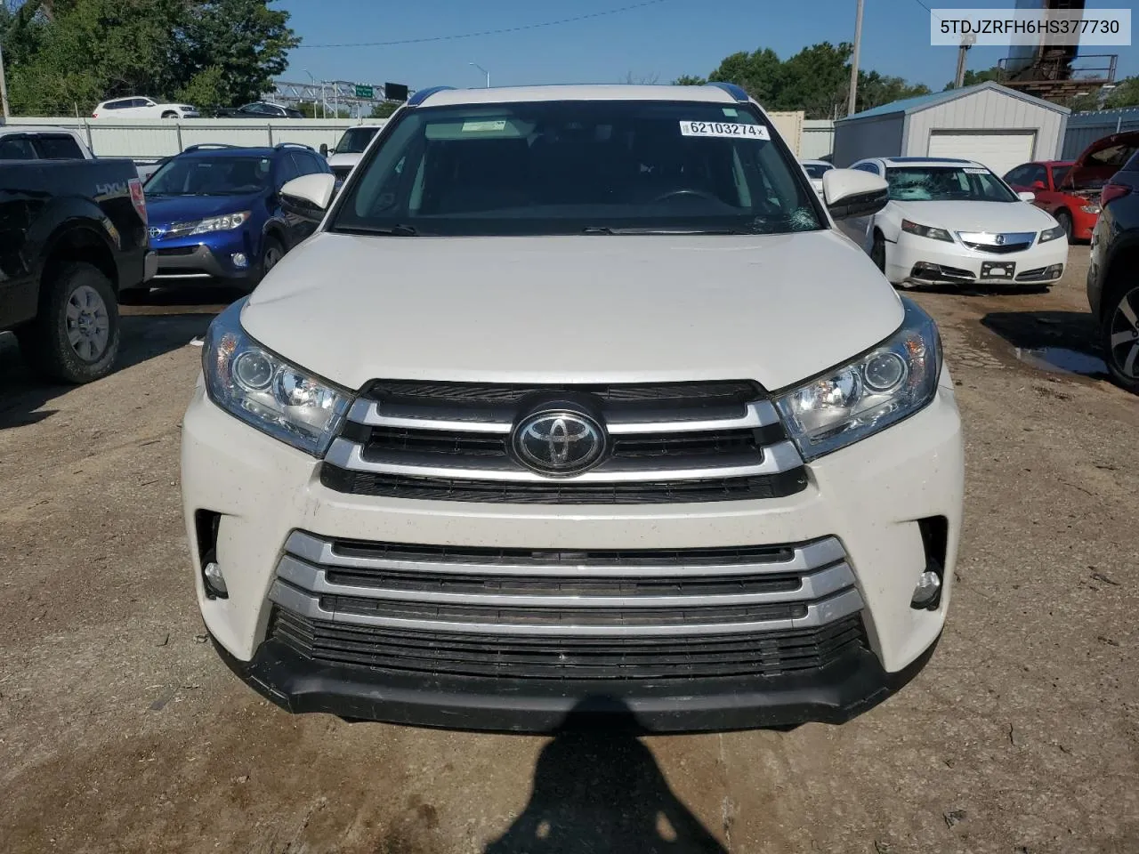 5TDJZRFH6HS377730 2017 Toyota Highlander Se