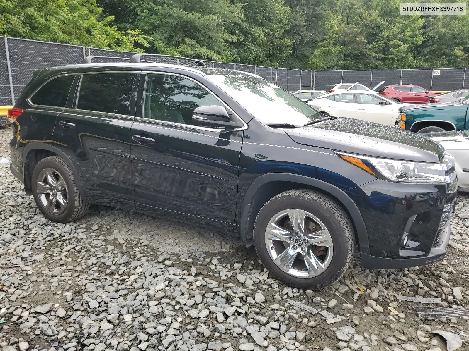 2017 Toyota Highlander Limited VIN: 5TDDZRFHXHS397718 Lot: 63258984