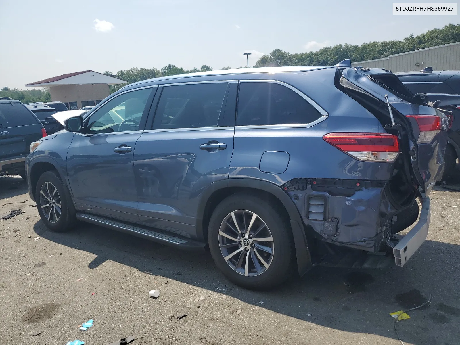 2017 Toyota Highlander Se VIN: 5TDJZRFH7HS369927 Lot: 65038634