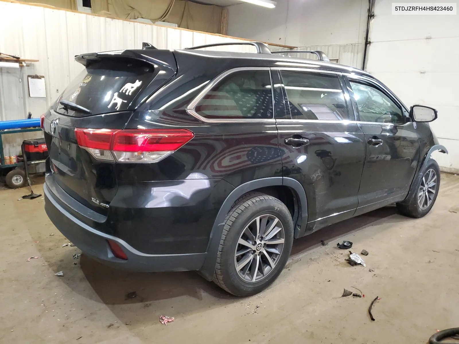 2017 Toyota Highlander Se VIN: 5TDJZRFH4HS423460 Lot: 65260784