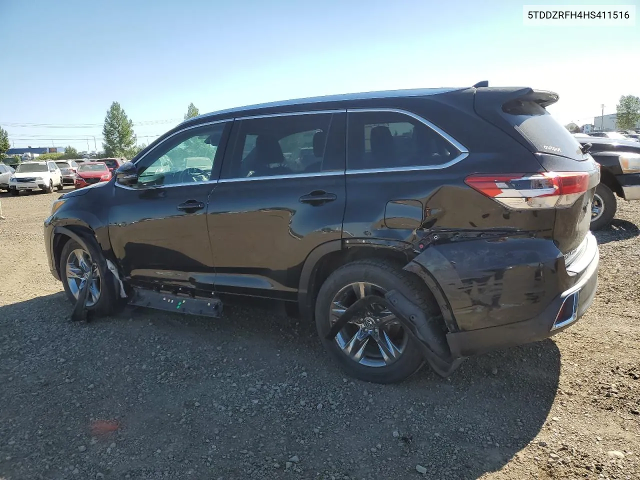 2017 Toyota Highlander Limited VIN: 5TDDZRFH4HS411516 Lot: 65353104