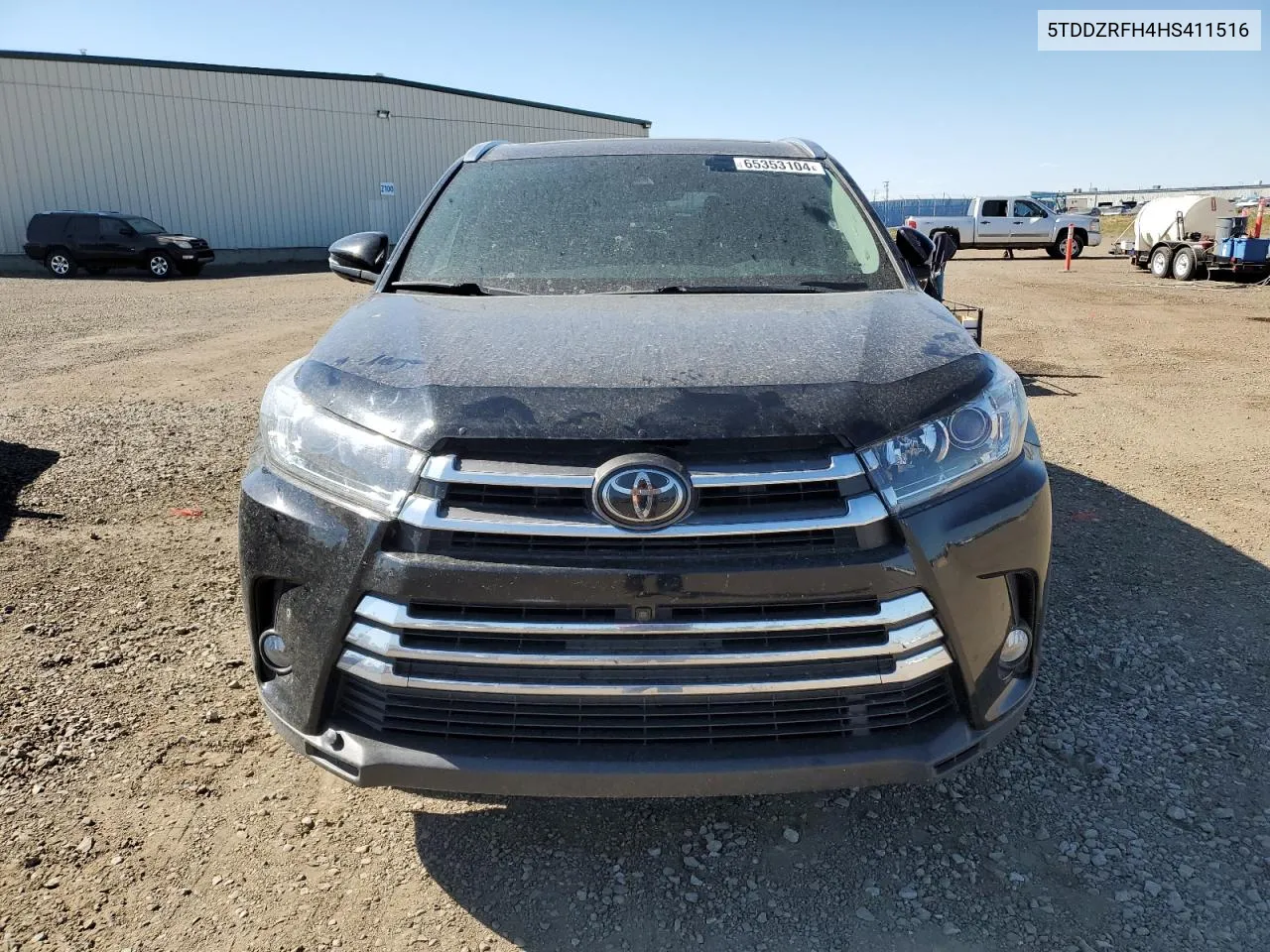 5TDDZRFH4HS411516 2017 Toyota Highlander Limited