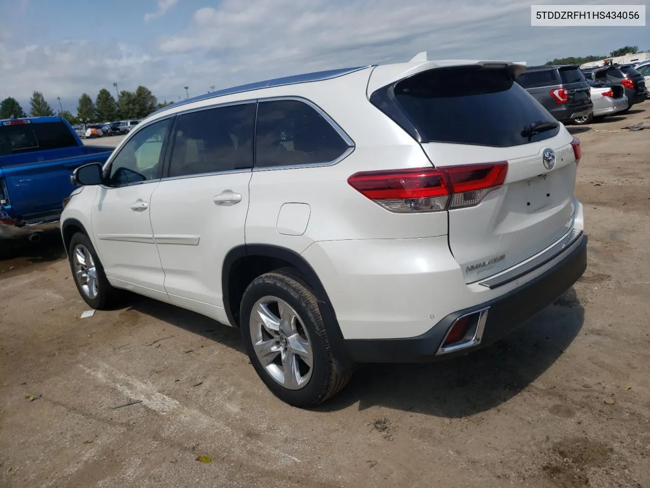 2017 Toyota Highlander Limited VIN: 5TDDZRFH1HS434056 Lot: 65636554