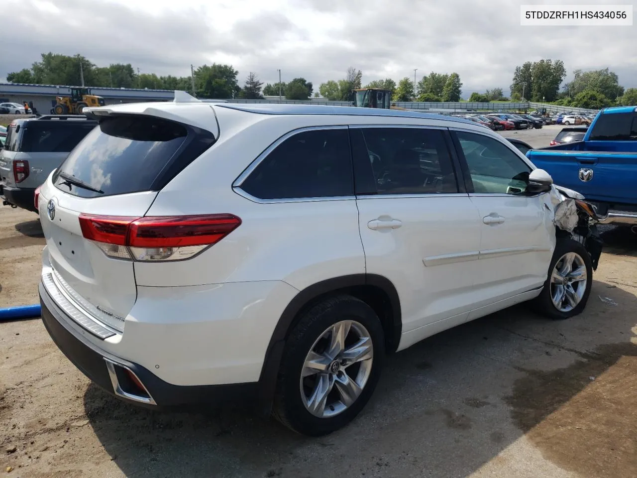 2017 Toyota Highlander Limited VIN: 5TDDZRFH1HS434056 Lot: 65636554