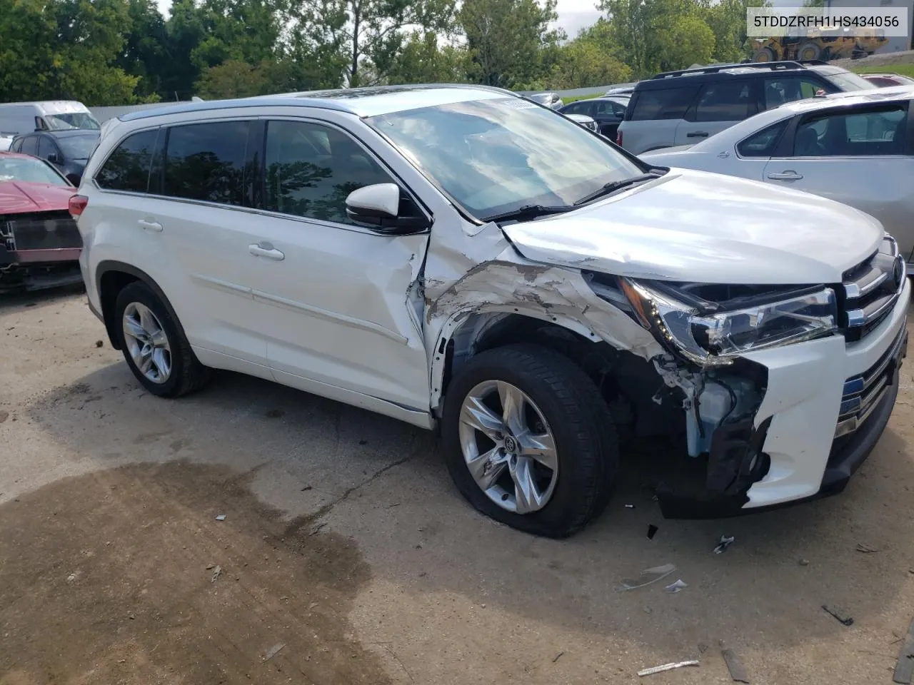 2017 Toyota Highlander Limited VIN: 5TDDZRFH1HS434056 Lot: 65636554