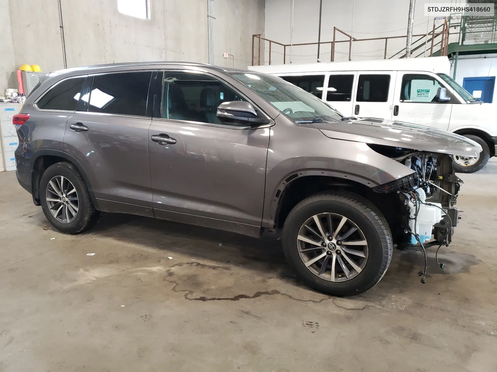 2017 Toyota Highlander Se VIN: 5TDJZRFH9HS418660 Lot: 65819544