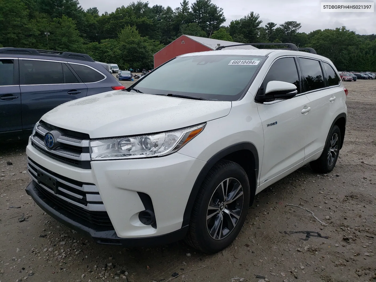 5TDBGRFH4HS021397 2017 Toyota Highlander Hybrid