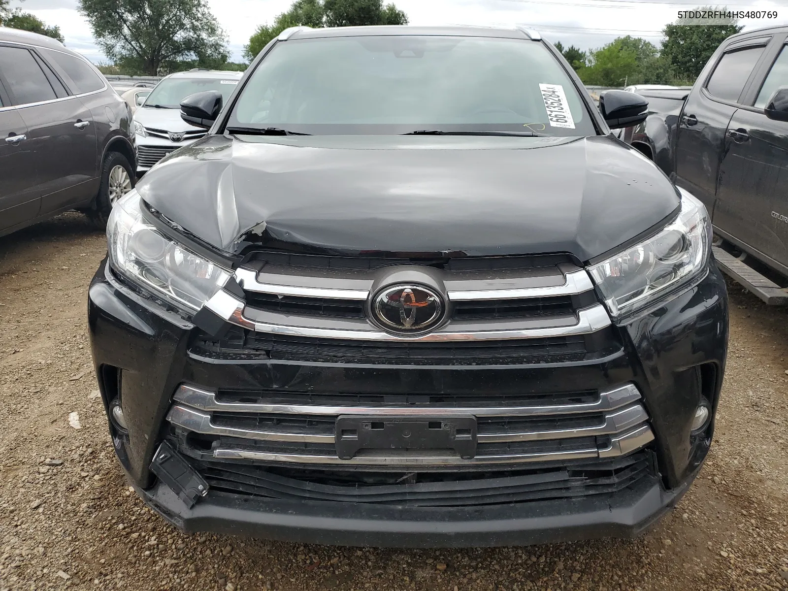 2017 Toyota Highlander Limited VIN: 5TDDZRFH4HS480769 Lot: 66135284