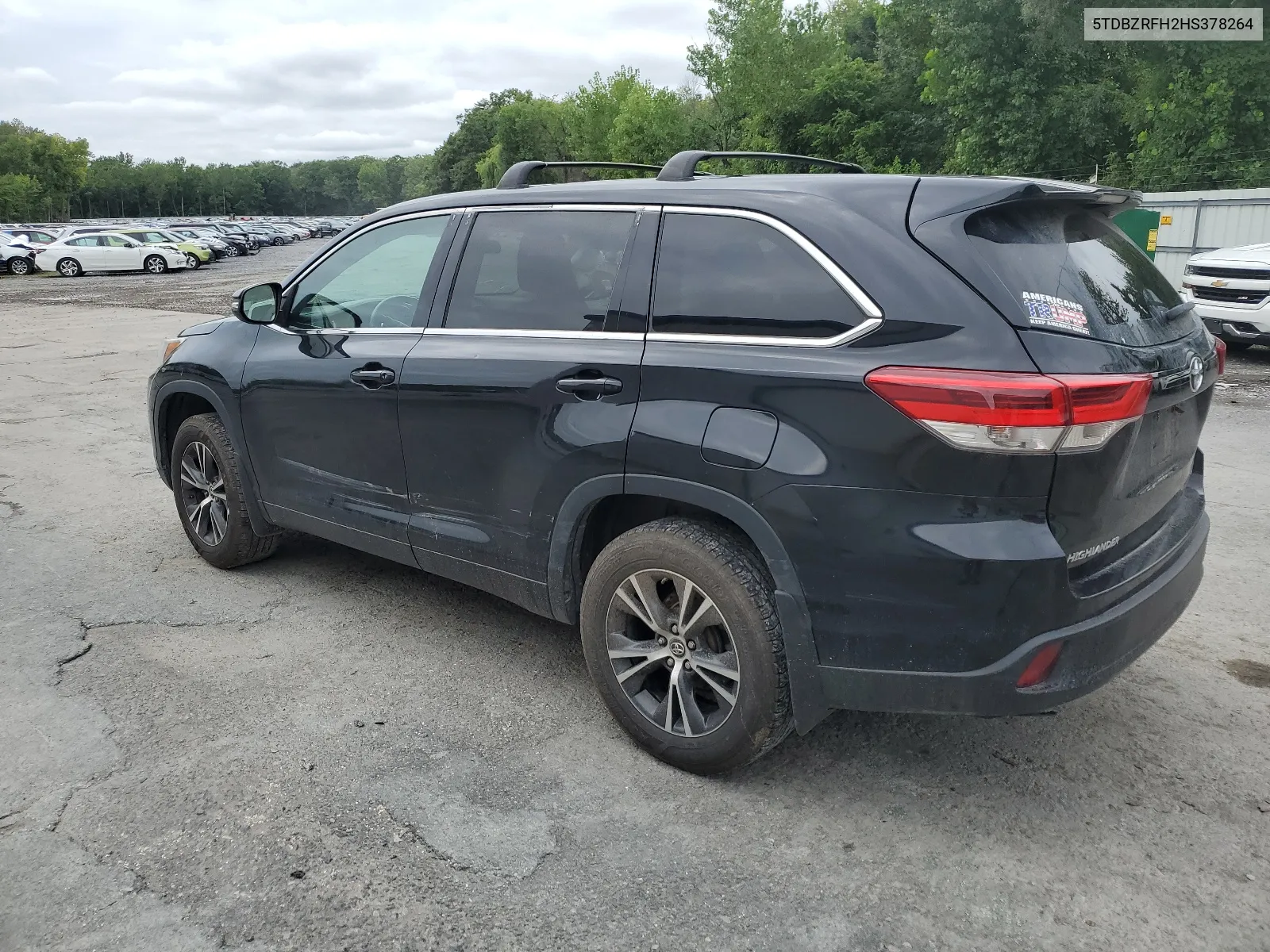 2017 Toyota Highlander Le VIN: 5TDBZRFH2HS378264 Lot: 66157534