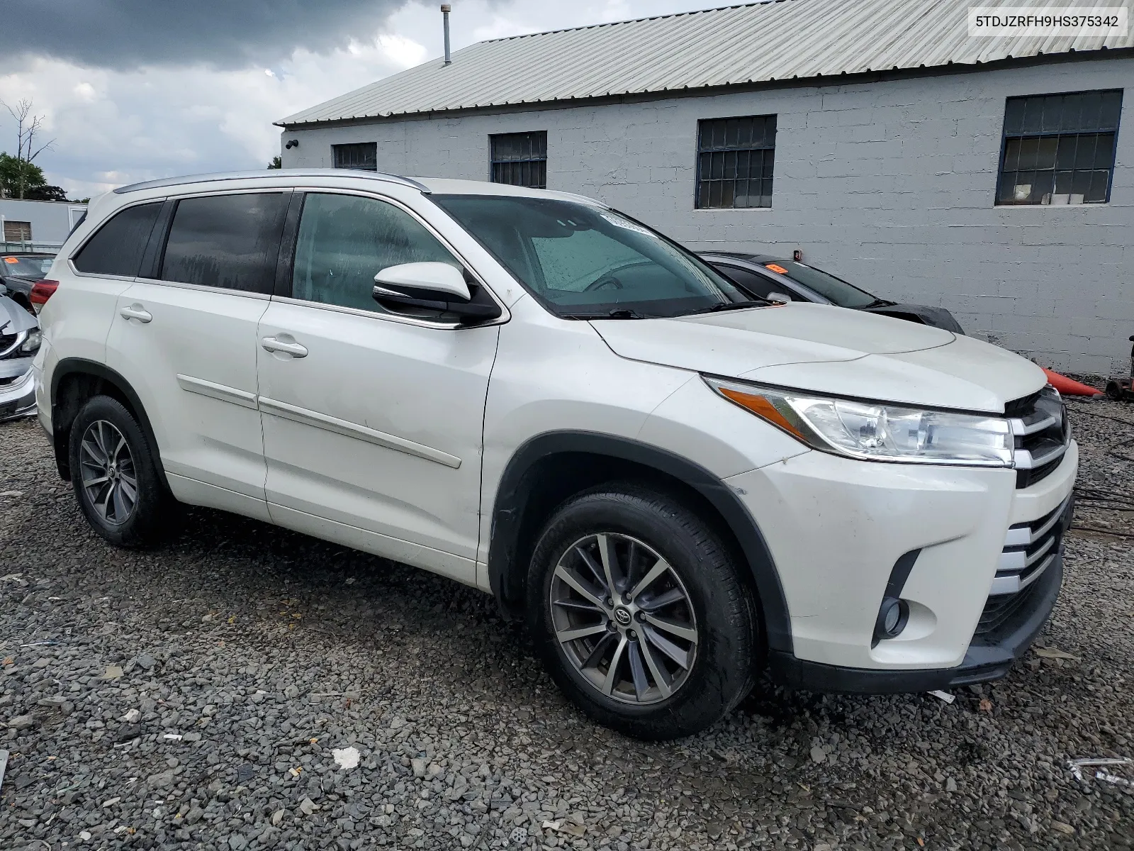 2017 Toyota Highlander Se VIN: 5TDJZRFH9HS375342 Lot: 66950604