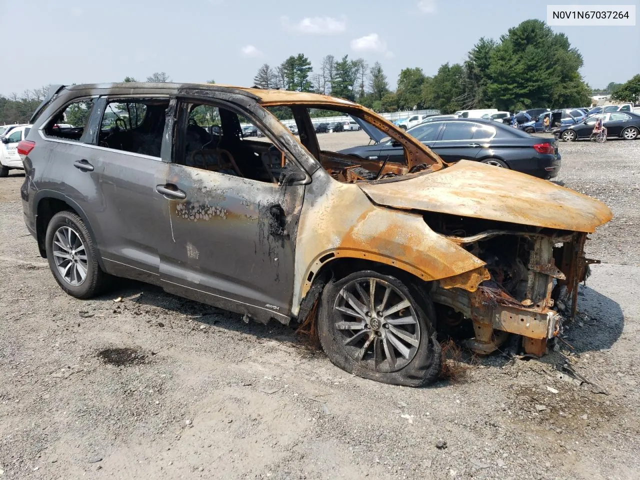 2017 Toyota Highlander VIN: N0V1N67037264 Lot: 67037264