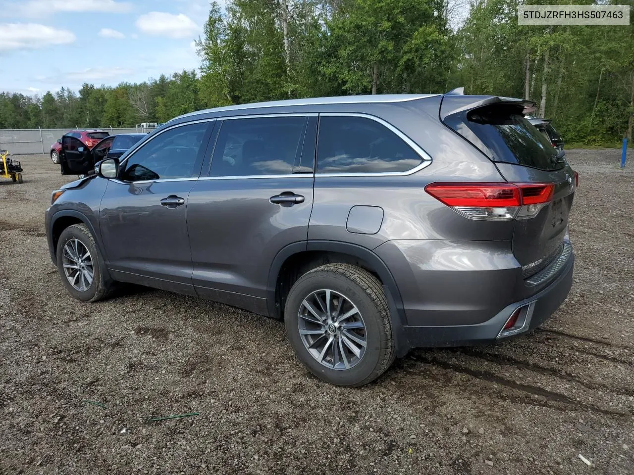 2017 Toyota Highlander Se VIN: 5TDJZRFH3HS507463 Lot: 67776054