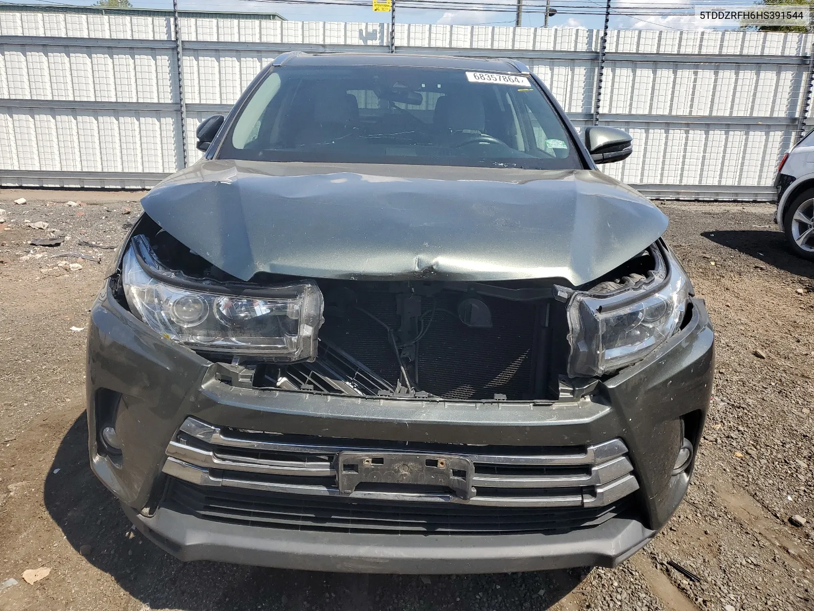 5TDDZRFH6HS391544 2017 Toyota Highlander Limited