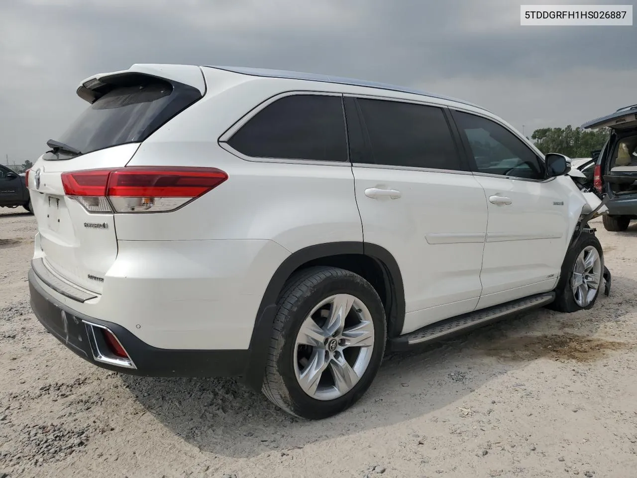 2017 Toyota Highlander Hybrid Limited VIN: 5TDDGRFH1HS026887 Lot: 68455904