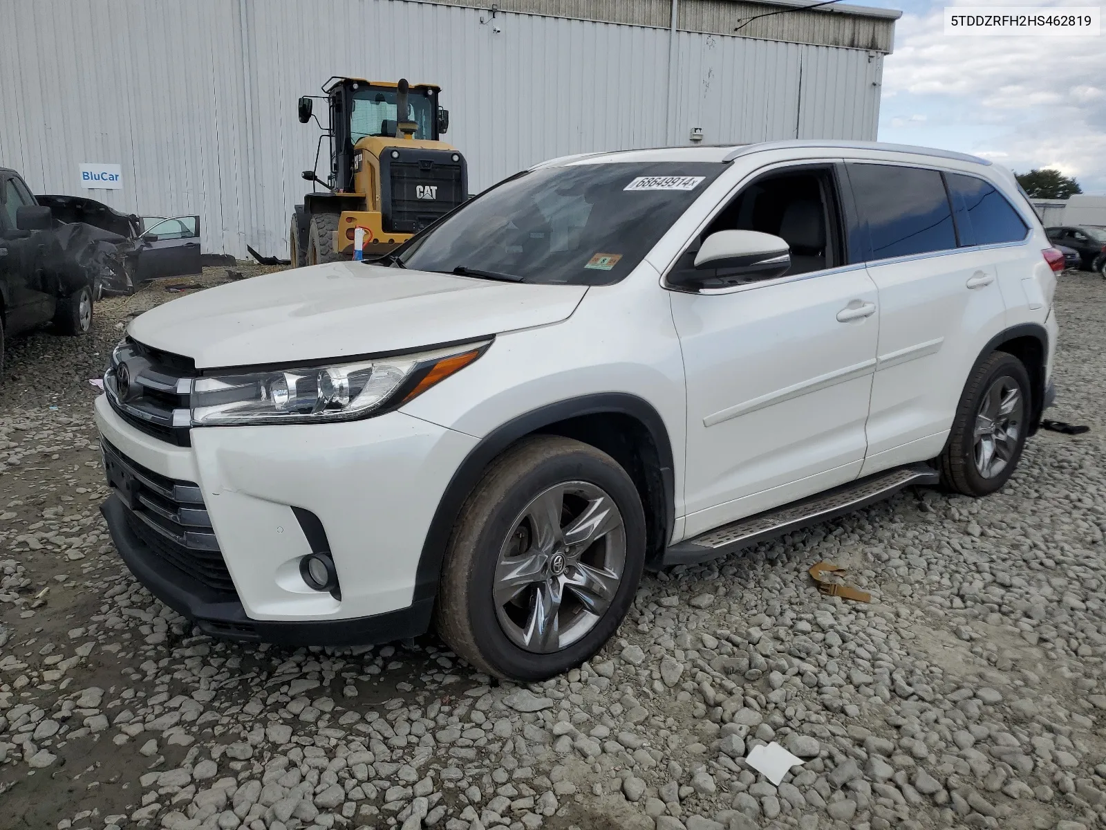 2017 Toyota Highlander Limited VIN: 5TDDZRFH2HS462819 Lot: 68649914