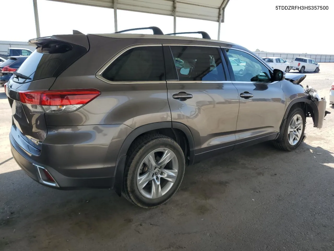 2017 Toyota Highlander Limited VIN: 5TDDZRFH3HS357500 Lot: 68872644