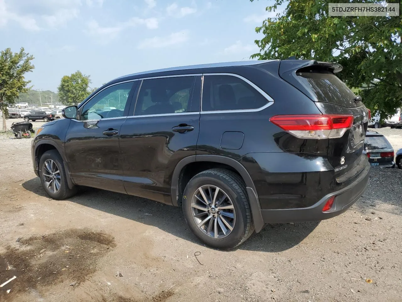 2017 Toyota Highlander Se VIN: 5TDJZRFH7HS382144 Lot: 68917534