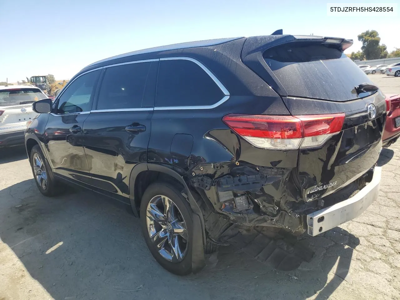 5TDJZRFH5HS428554 2017 Toyota Highlander Se