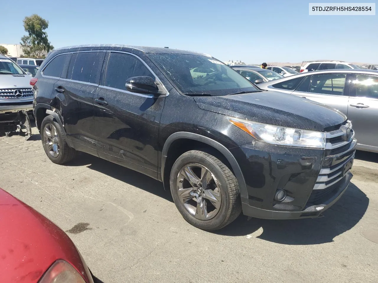 2017 Toyota Highlander Se VIN: 5TDJZRFH5HS428554 Lot: 69140104