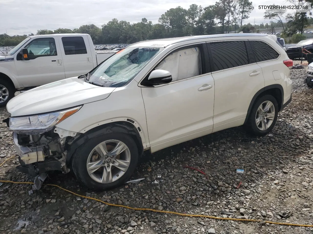 2017 Toyota Highlander Limited VIN: 5TDYZRFH4HS233768 Lot: 69814674