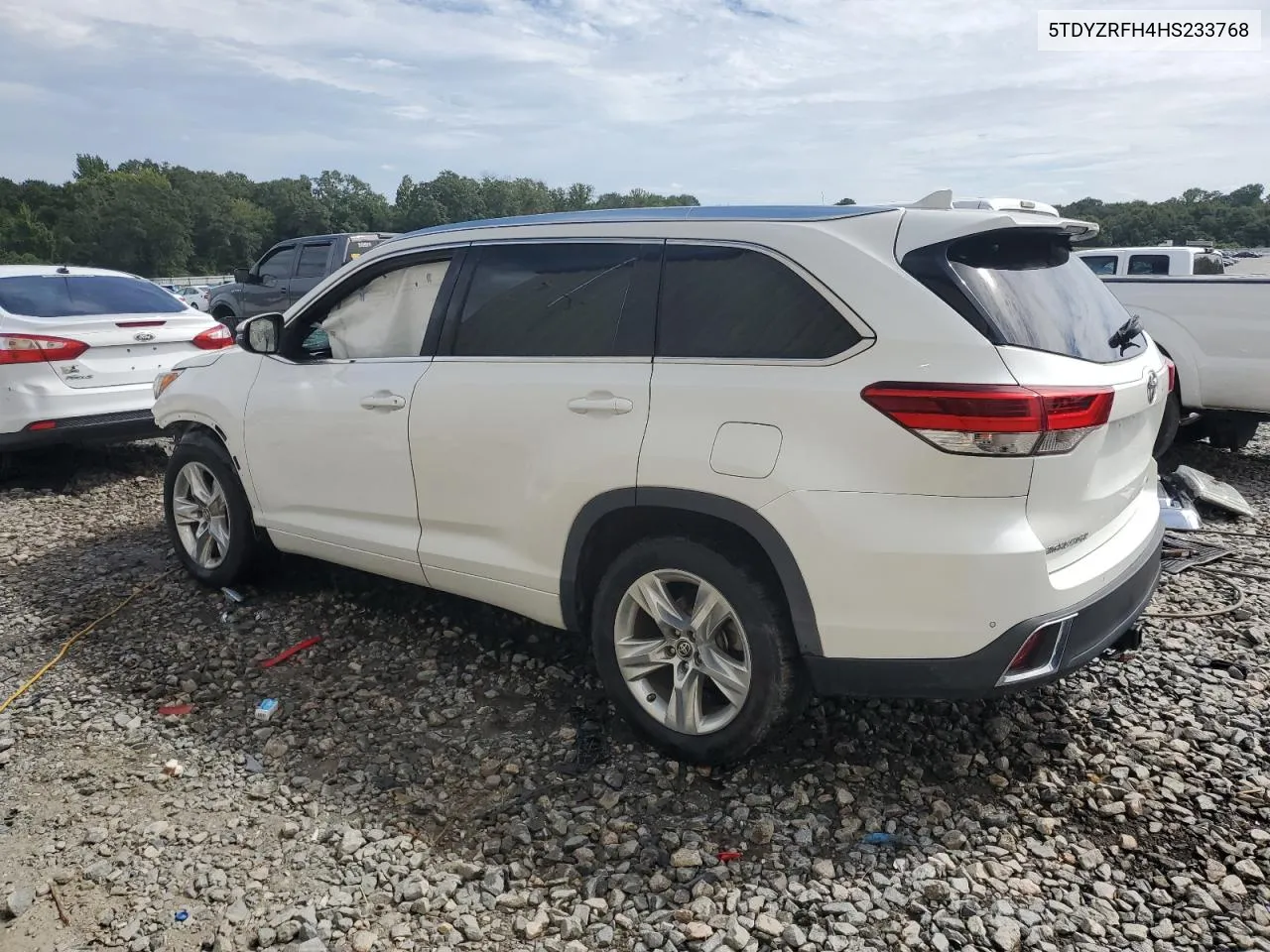 2017 Toyota Highlander Limited VIN: 5TDYZRFH4HS233768 Lot: 69814674