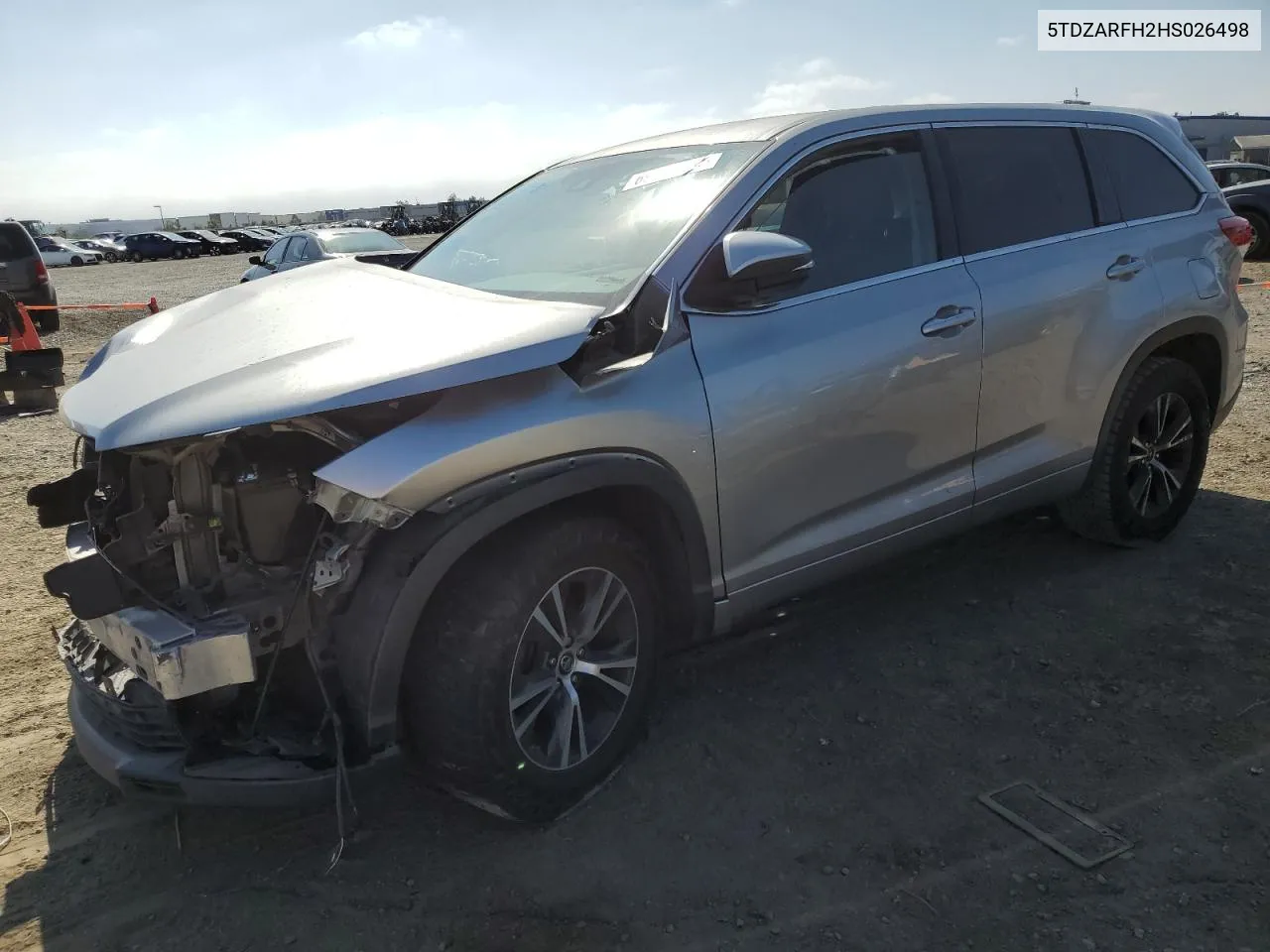 2017 Toyota Highlander Le VIN: 5TDZARFH2HS026498 Lot: 69884044