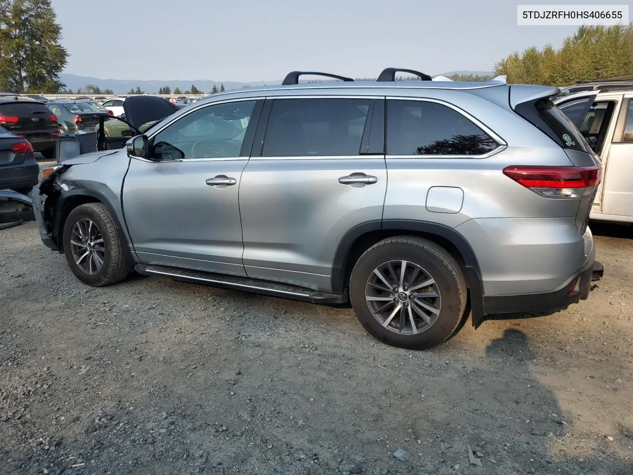 2017 Toyota Highlander Se VIN: 5TDJZRFH0HS406655 Lot: 70039044