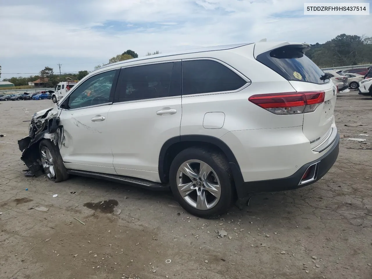 5TDDZRFH9HS437514 2017 Toyota Highlander Limited