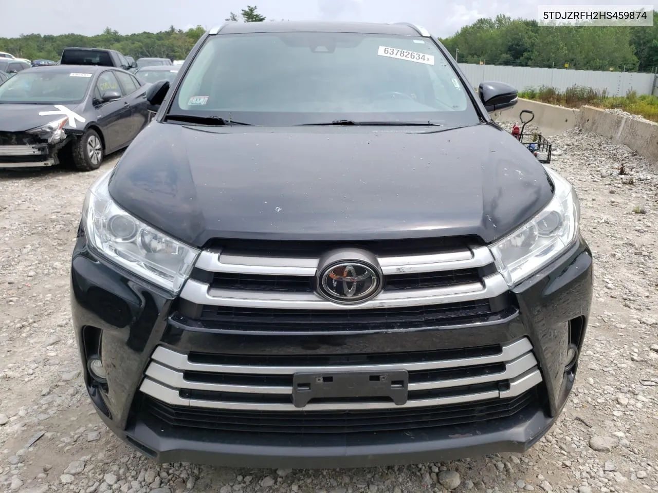 5TDJZRFH2HS459874 2017 Toyota Highlander Se