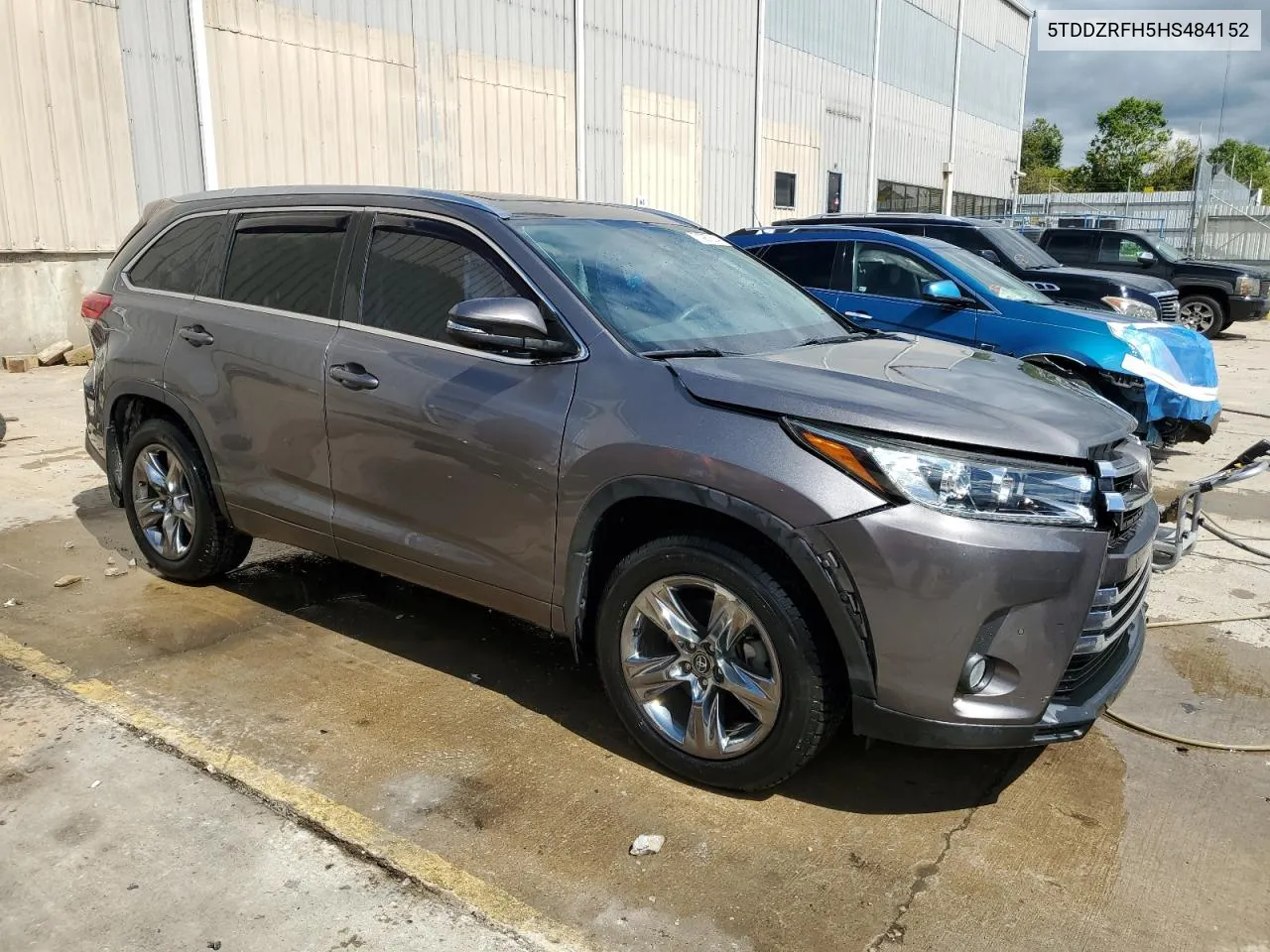 2017 Toyota Highlander Limited VIN: 5TDDZRFH5HS484152 Lot: 71987304