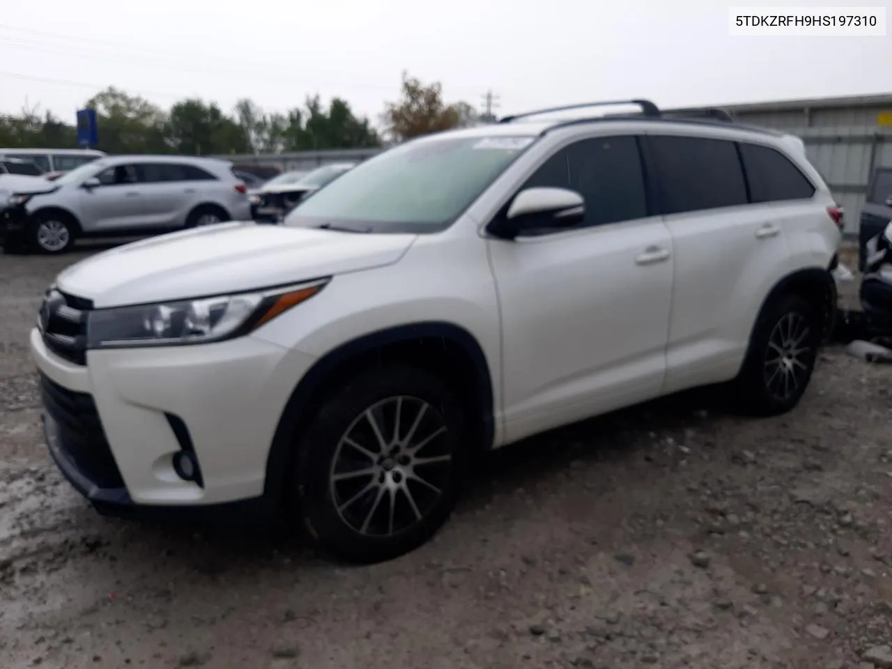 2017 Toyota Highlander Se VIN: 5TDKZRFH9HS197310 Lot: 72791264