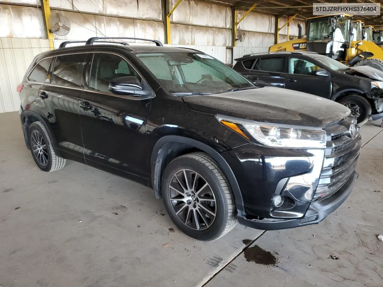 2017 Toyota Highlander Se VIN: 5TDJZRFHXHS376404 Lot: 73338074