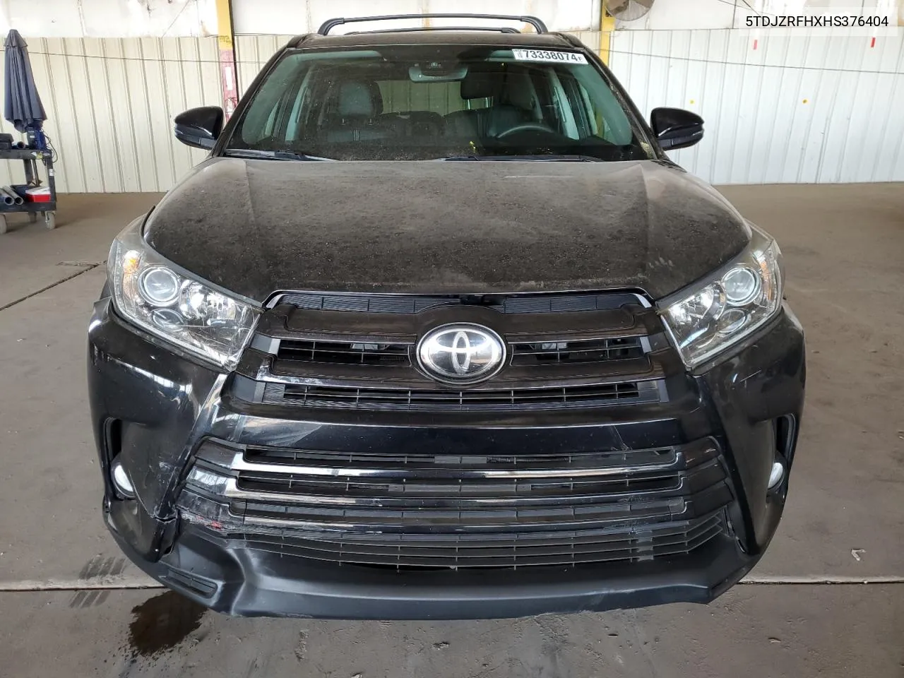 2017 Toyota Highlander Se VIN: 5TDJZRFHXHS376404 Lot: 73338074