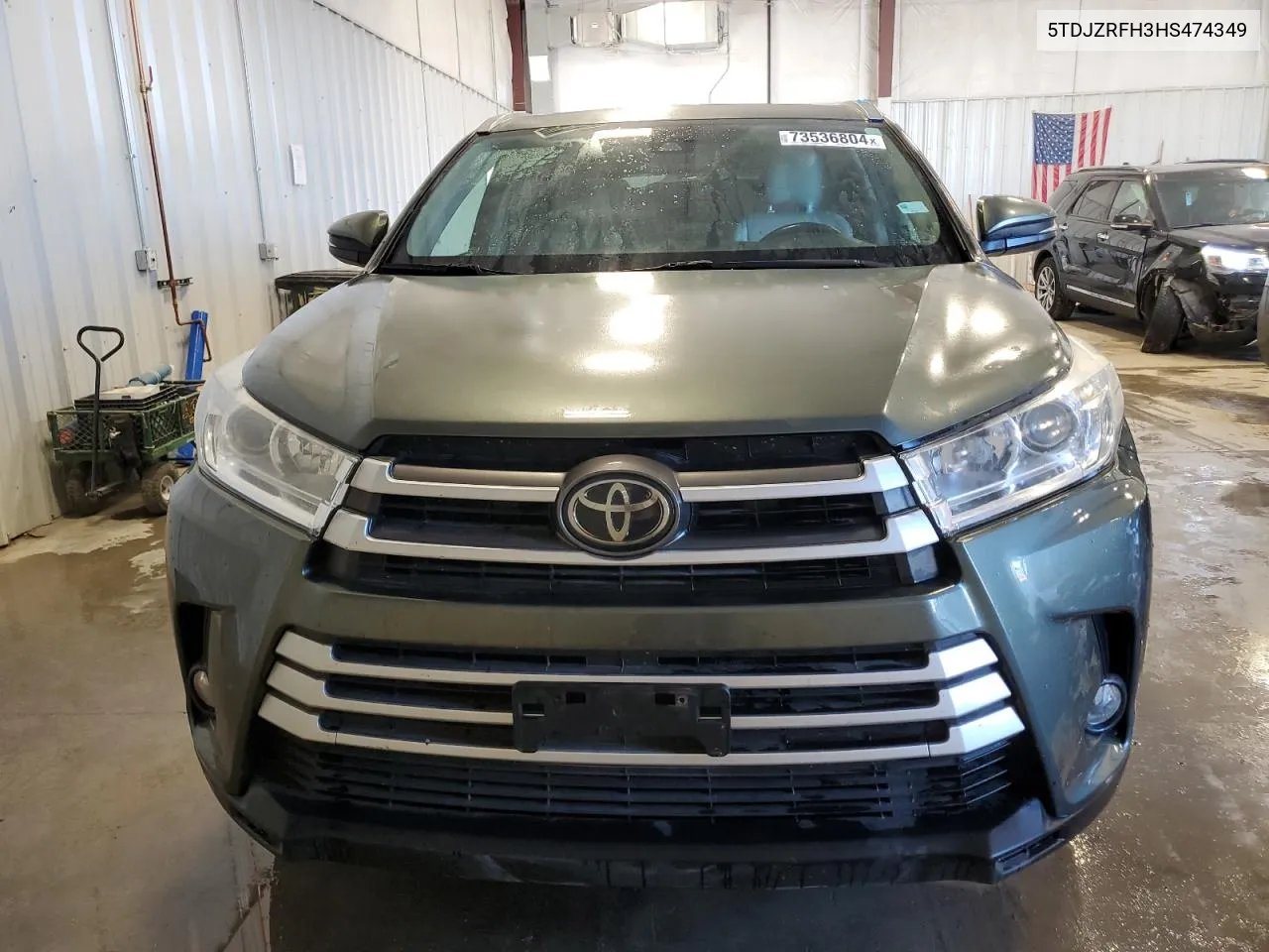 5TDJZRFH3HS474349 2017 Toyota Highlander Se