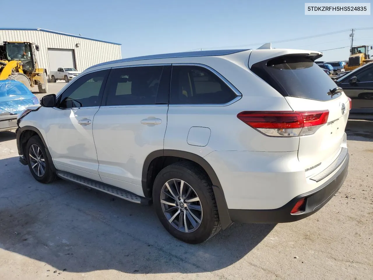 2017 Toyota Highlander Se VIN: 5TDKZRFH5HS524835 Lot: 73552654