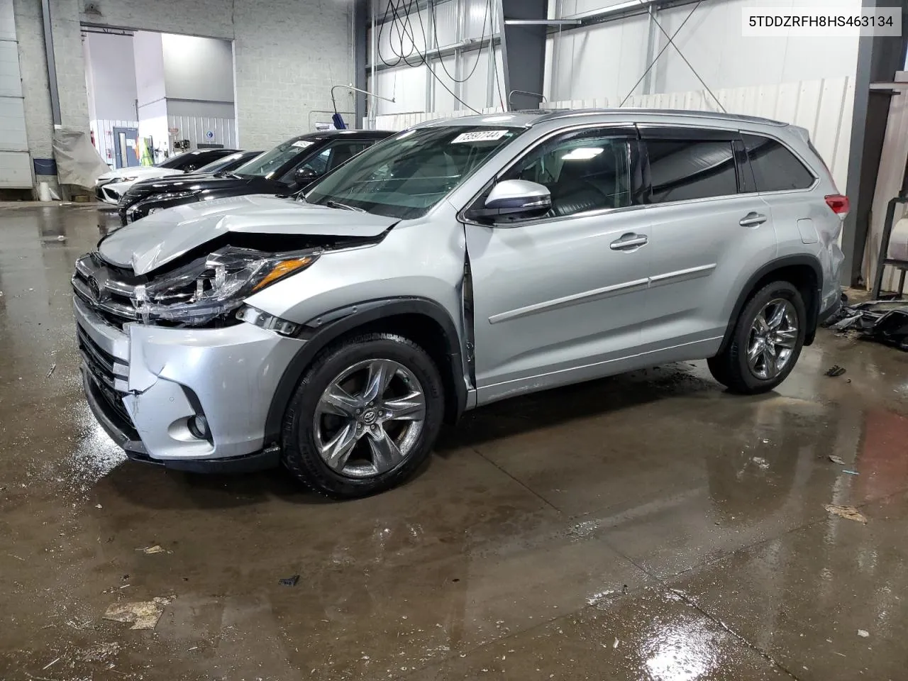 2017 Toyota Highlander Limited VIN: 5TDDZRFH8HS463134 Lot: 73597744