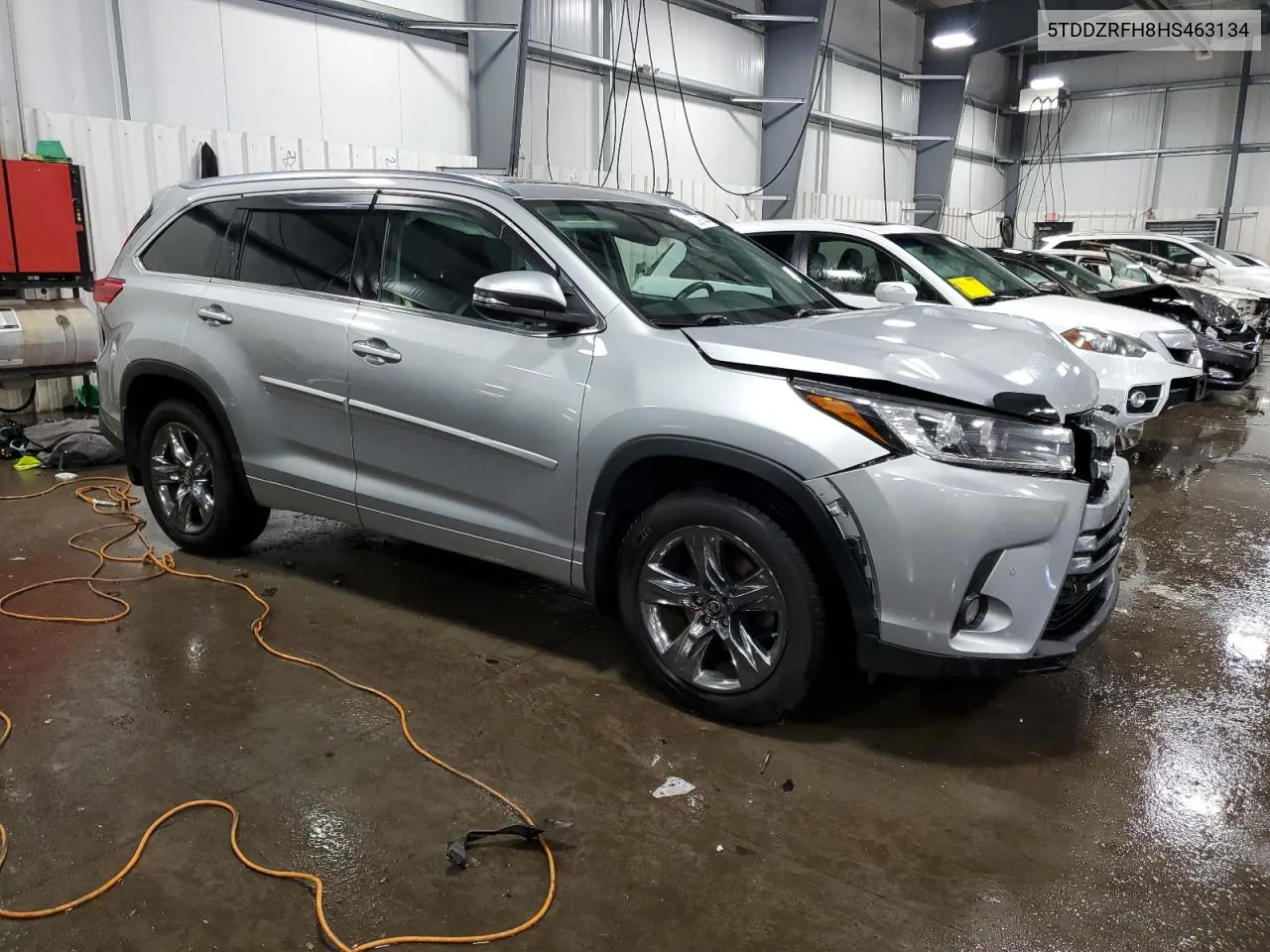 2017 Toyota Highlander Limited VIN: 5TDDZRFH8HS463134 Lot: 73597744