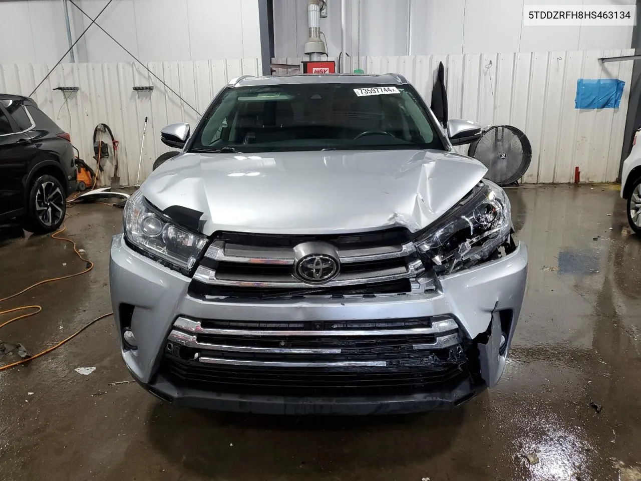 2017 Toyota Highlander Limited VIN: 5TDDZRFH8HS463134 Lot: 73597744