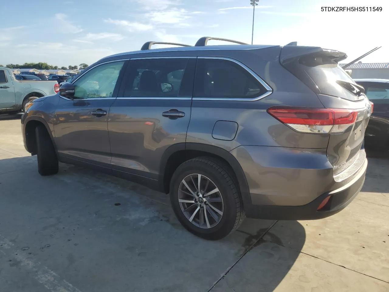 2017 Toyota Highlander Se VIN: 5TDKZRFH5HS511549 Lot: 73719714