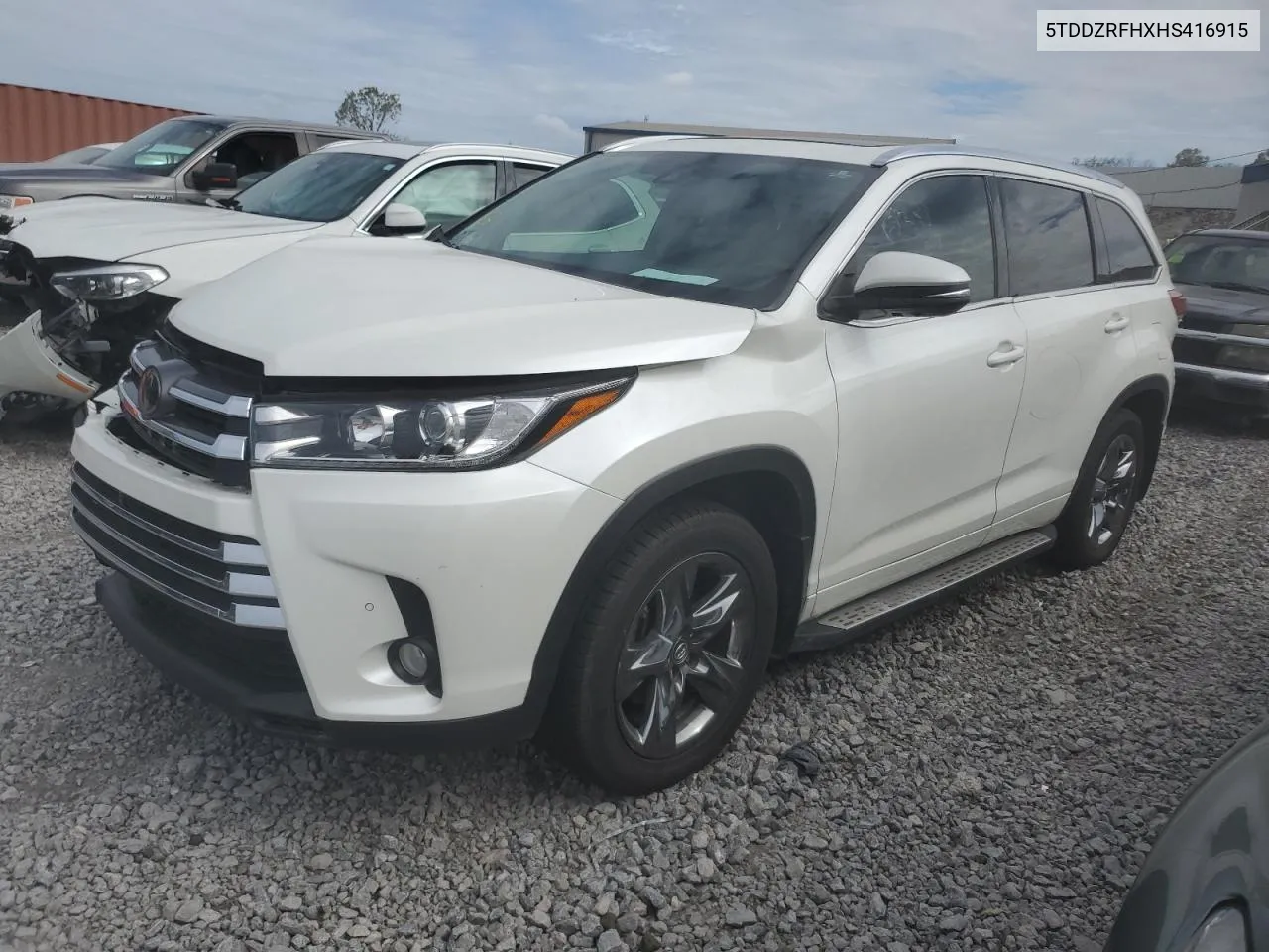 5TDDZRFHXHS416915 2017 Toyota Highlander Limited