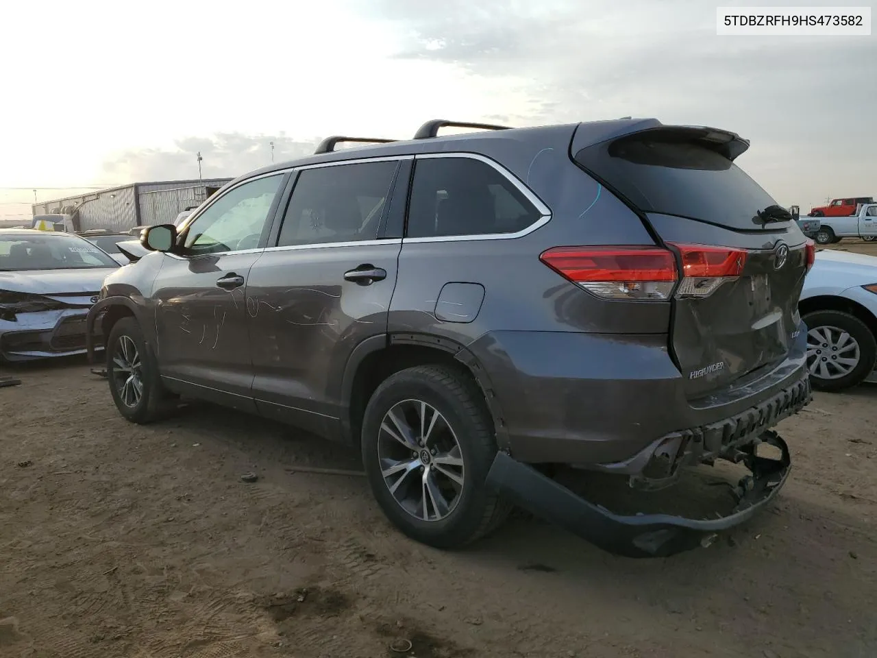 2017 Toyota Highlander Le VIN: 5TDBZRFH9HS473582 Lot: 75606744