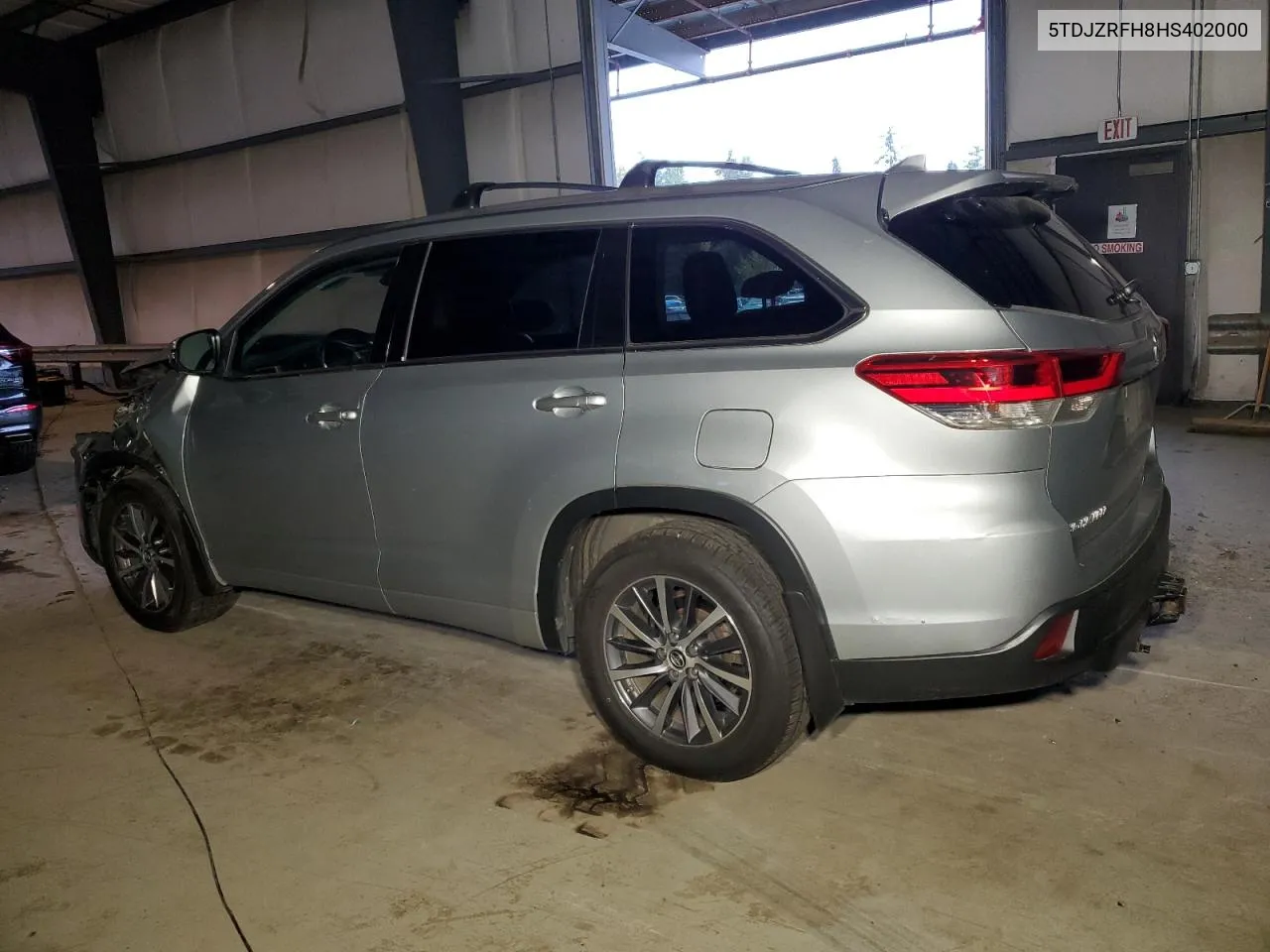 2017 Toyota Highlander Se VIN: 5TDJZRFH8HS402000 Lot: 76298614