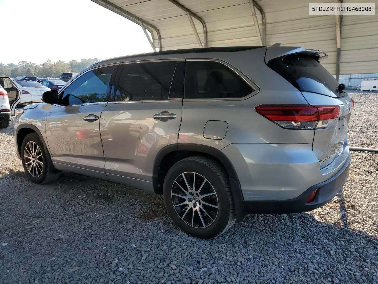 2017 Toyota Highlander Se VIN: 5TDJZRFH2HS468008 Lot: 76653814