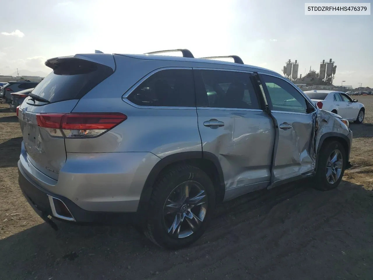 2017 Toyota Highlander Limited VIN: 5TDDZRFH4HS476379 Lot: 76717694