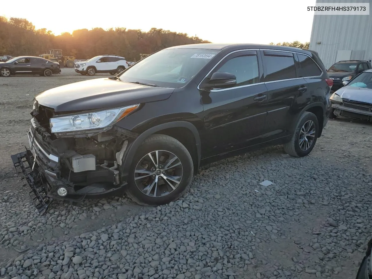 2017 Toyota Highlander Le VIN: 5TDBZRFH4HS379173 Lot: 78153594