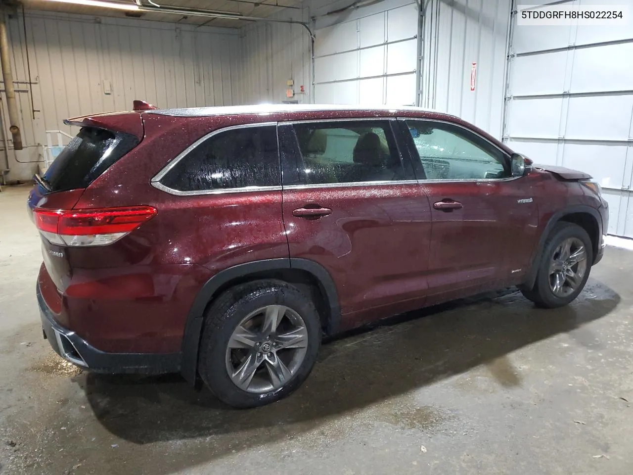 2017 Toyota Highlander Hybrid Limited VIN: 5TDDGRFH8HS022254 Lot: 78549464