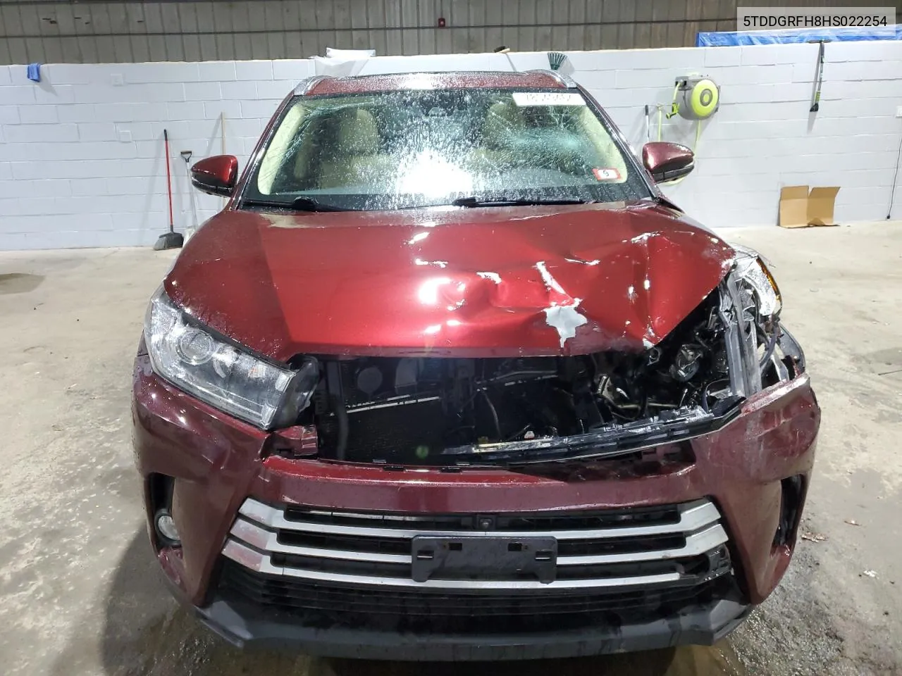 5TDDGRFH8HS022254 2017 Toyota Highlander Hybrid Limited