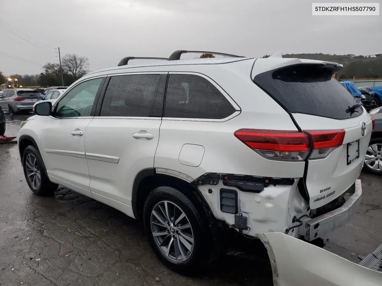 2017 Toyota Highlander Se VIN: 5TDKZRFH1HS507790 Lot: 78676144