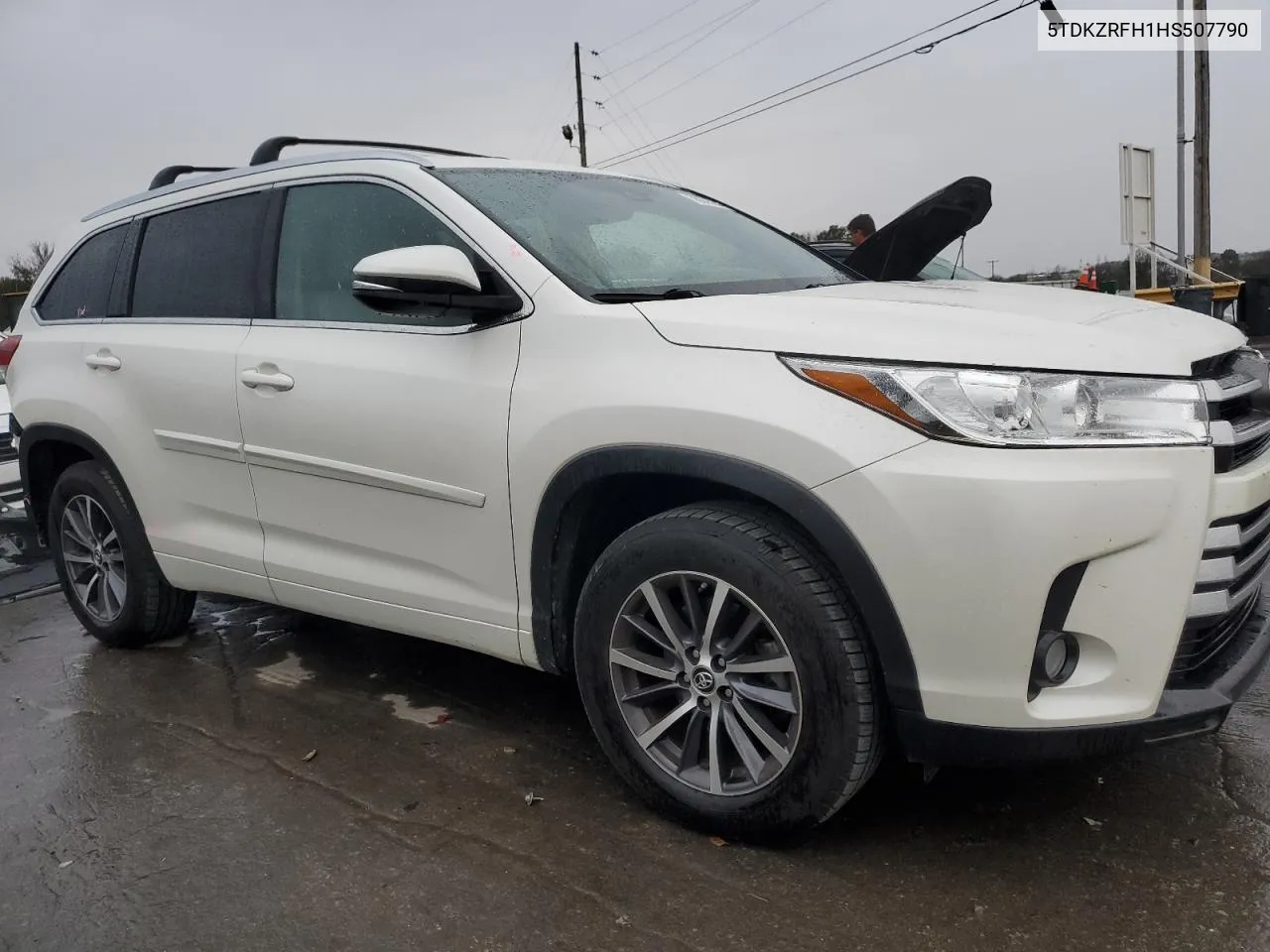 2017 Toyota Highlander Se VIN: 5TDKZRFH1HS507790 Lot: 78676144