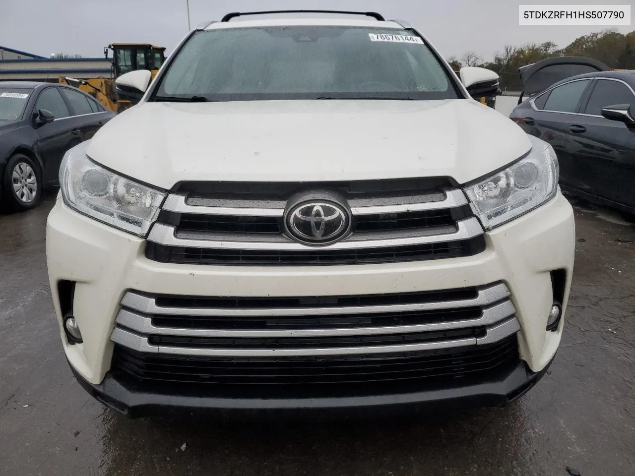 2017 Toyota Highlander Se VIN: 5TDKZRFH1HS507790 Lot: 78676144